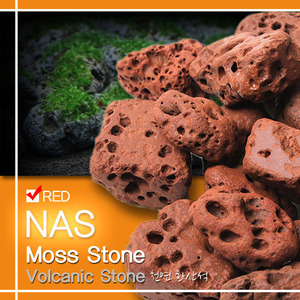 NAS 모스 스톤 레드 4kg[모스활착용 화산석]